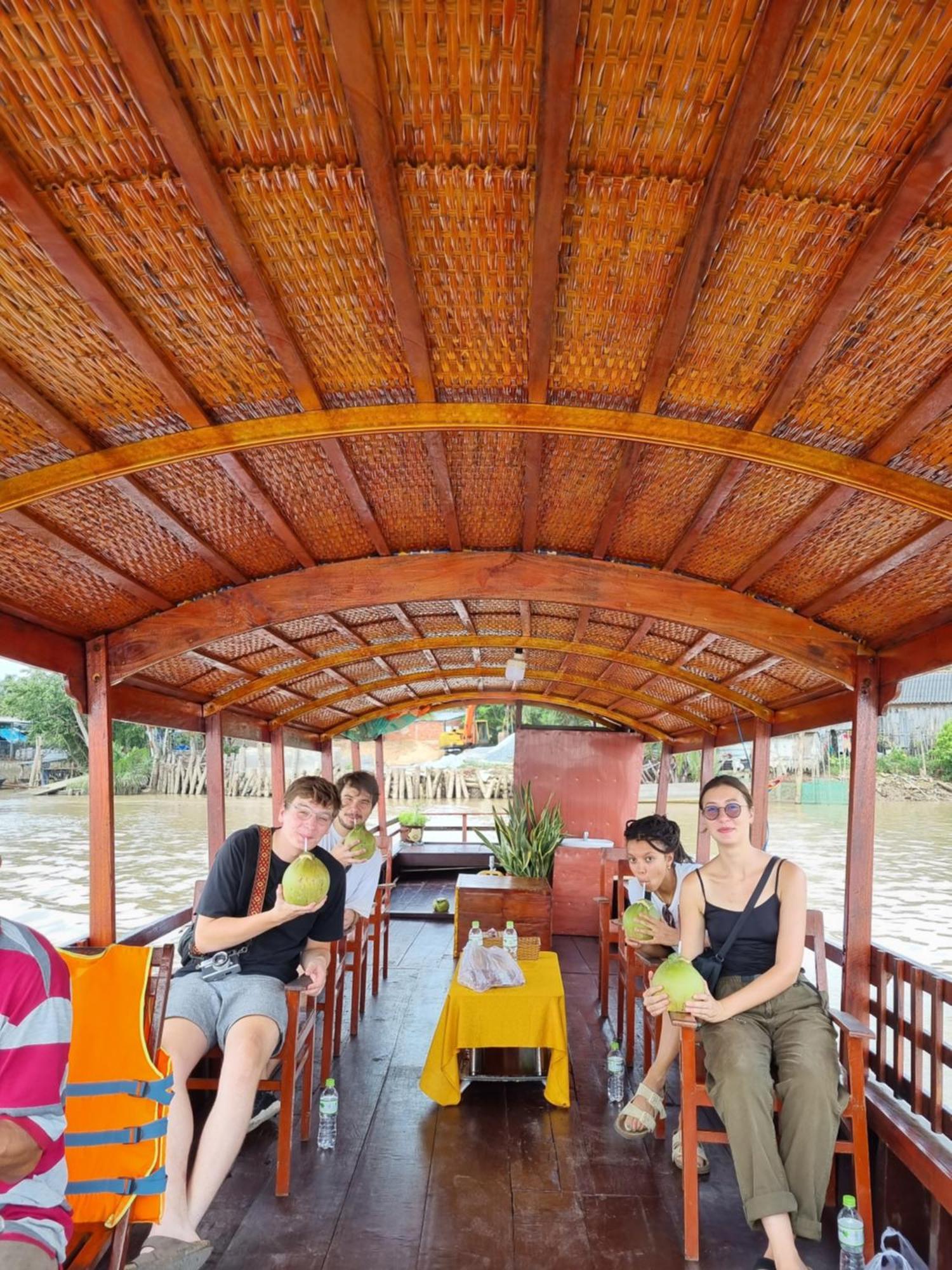 Homestay Nam Hàm Luông Ben Tre Exterior foto